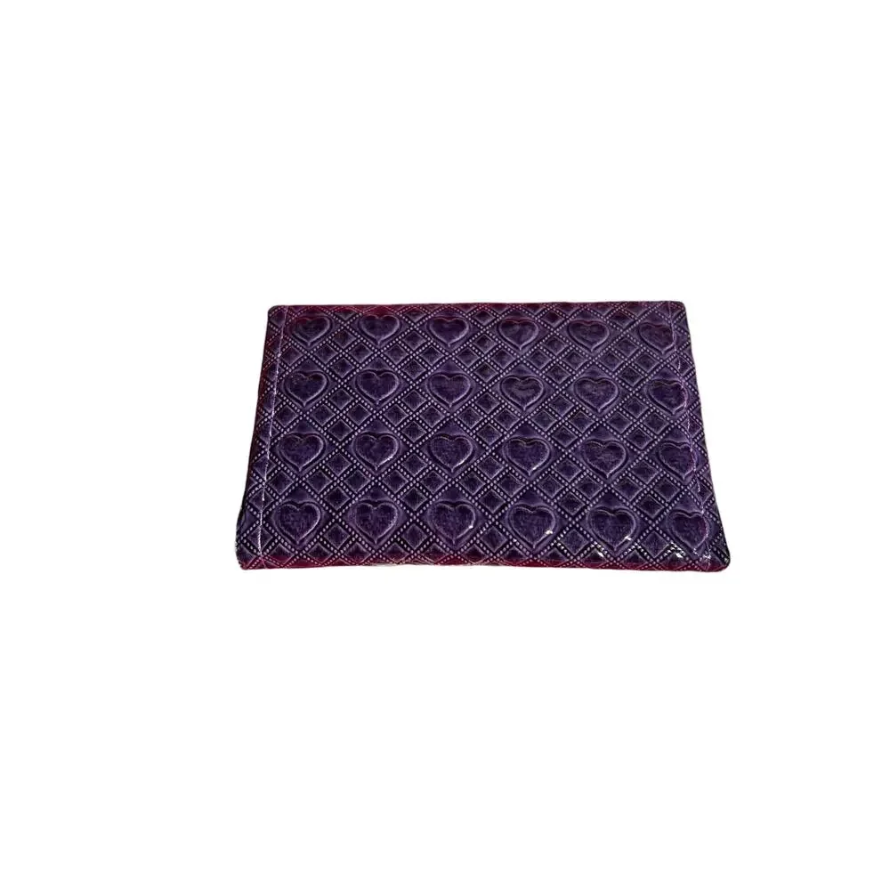 Purple Heart Retro Small New In Pack Card Wallet ID Card Holder Unused Deadstock